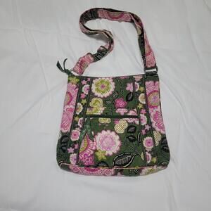 BUNDLE SALE!  VERA BRADLEY Floral Pink and Green Cross Body Bag
